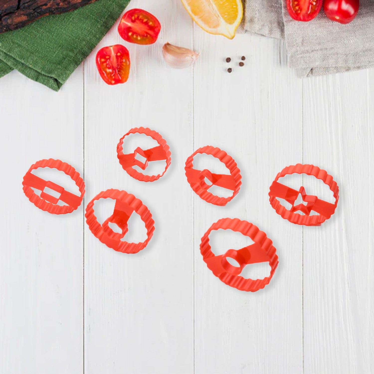 5978  Cookie Cutters Set Plastic Easter Biscuit Cutting Tool For Diy Cake Decoration Fondant Biscuit Cookie Pastry Sandwich (6 Pc Set ) 5978  Cookie Cutters Set Plastic Easter Biscuit Cutting Tool For Diy Cake Decoration Fondant Biscuit Cookie Pastry Sandwich (6 Pc Set )